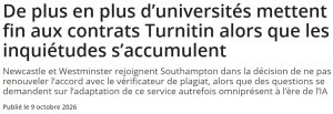 the turnitin